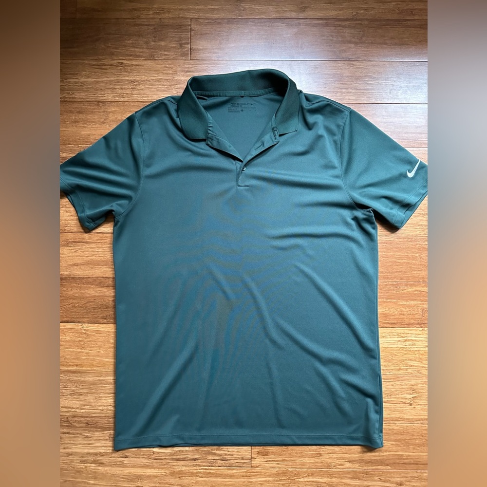 Nike Golf Polo Men's L Green